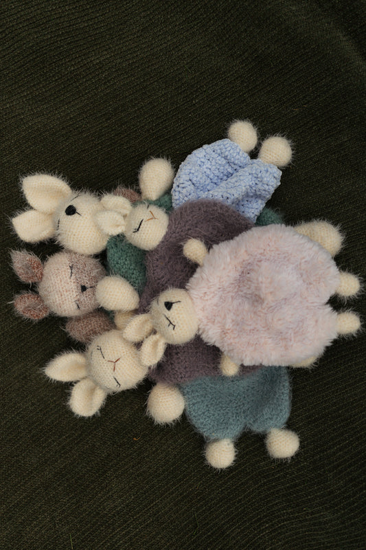 Bunny Cuddle Lovey - small